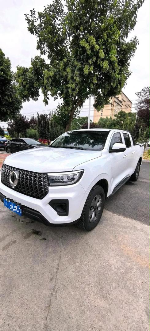 2025 Great Wall pickup — white